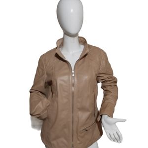 WOMANS DANIER LEATHER JACKET